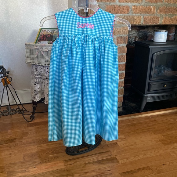 Banbury Cross Girls a monogrammed “Sophie” Dress size 6 - Picture 3 of 13
